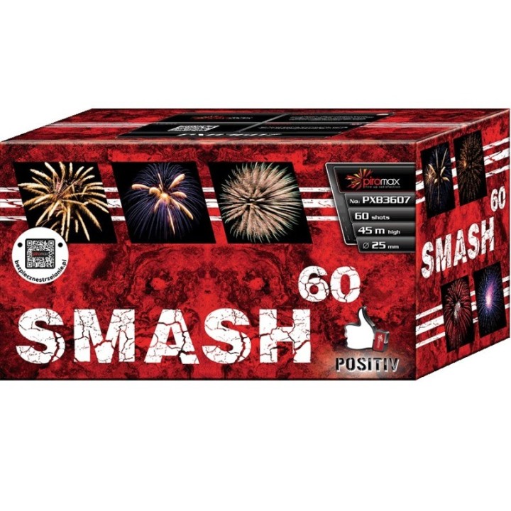 PXB3607 SMASH 60 šūvių 25mm