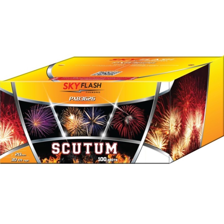 PXB3626 SCUTUM 100 šūvių 20mm