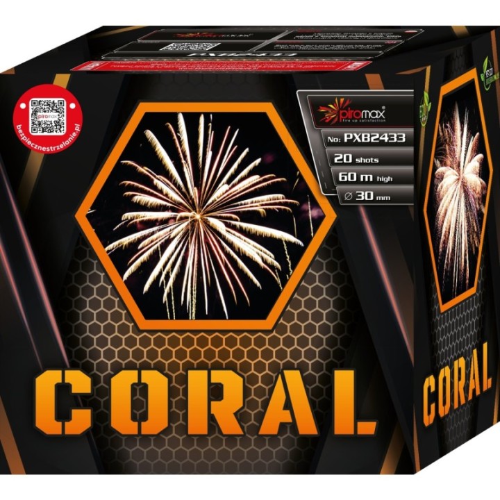 PXB2433 CORAL 20  šūvių 30  mm