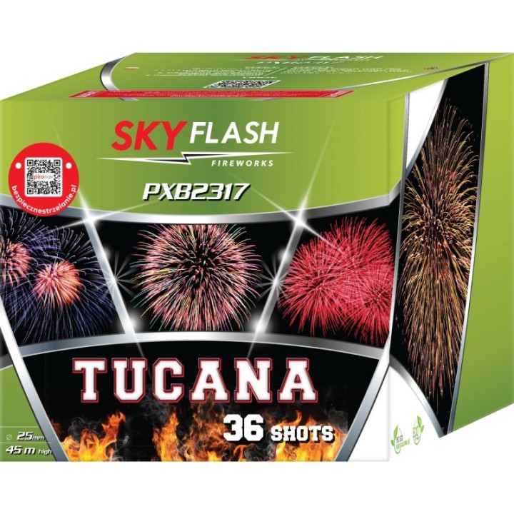 PXB2317 TUCANA 25mm 36 šūviai