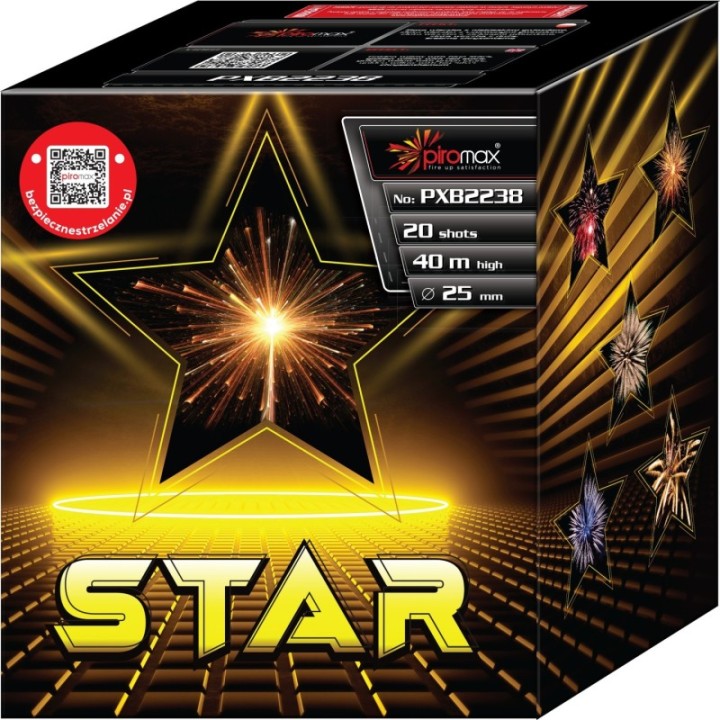 PXB2238 STAR 25mm 20 šūvių